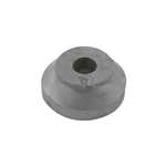RUBBER WASHER 30MM OD X 8MM ID X 12MM HEIGHT SILVER COLOR