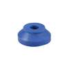 RUBBER WASHER 30MM OD X 8MM ID X 12MM HEIGHT BLUE COLOR