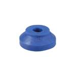 RUBBER WASHER 30MM OD X 8MM ID X 12MM HEIGHT BLUE COLOR