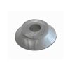 RUBBER WASHER 30MM OD X 8MM ID X 8MM HEIGHT SILVER COLOR