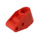 STEERING COLUMN  SUPPORT  DIAM. 20mm  DOUBLE HOLE 8mm, RED COLOR