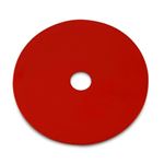 RED ANODIZED ALUMINUM WASHER FOR SEAT SUPPORT