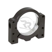Aluminum 40mm or 50mm Bearing Carrier Lowered Profile - 4 Holes for 80mm OD axle bearings
