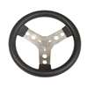STEERING WHEEL WITH STEEL SPOKES COVERED WITH POLYURETHANE, DIAM.280mm
