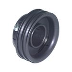 ALUMINUM PULLEY FOR 30mm AXLE BLACK ANODIZED