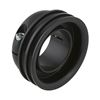 ALUMINUM PULLEY FOR 40mm AXLE BLACK ANODIZED