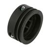 PULLEY IN NYLON FOR AXLE D.50mm BLACK COLOR