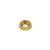 ALUMINUM COUNTERSUNK WASHER 19mm x 8mm, GOLD