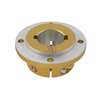 ALUMINUM DISK CARRIER FOR 40mm AXLE, GOLD