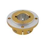 ALUMINUM DISK CARRIER FOR 40mm AXLE, GOLD