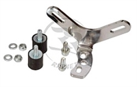 Universal style horizontal support bracket for fuel pump