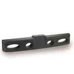 PLASTIC REAR BUMPER FOR RENTAL KARTS, BLACK COLOR