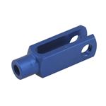 BLUE ANODIZED ALUMINUM FORK M6, 36mm