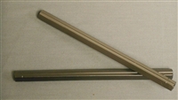 M8 (LEFT - ID) HEXAGONAL TIE-ROD. 6061 GRADE ALLOY ANODIZED TITANIUM