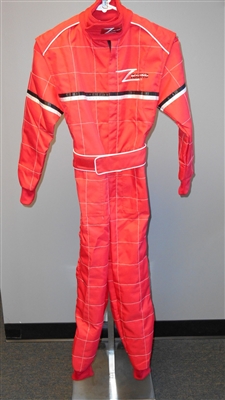 Red Z-Racing Kart Suit