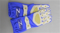 Z Racing Deluxe Gloves Blue/Grey