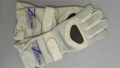 Z Racing Gloves Silver/Grey