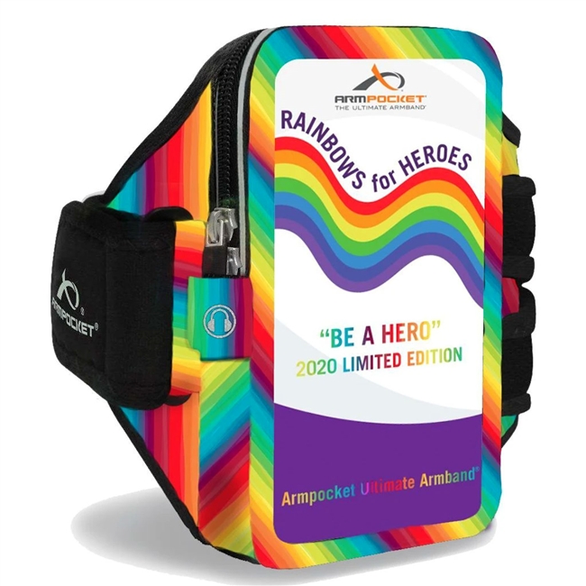 Armpocket i-35 Armband. (Rainbow)