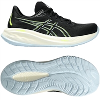 Asics Gel-Cumulus 26 Men's Road Running Shoe. (Black/Safety Yellow)