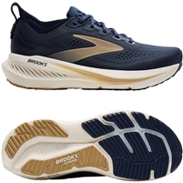 Brooks Glycerin 23 Men's Road Running Shoe. (Blue/Spellbound/Starfish)
