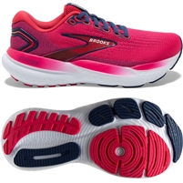 Brooks Glycerin 21 Women's Road Running Shoe. (Raspberry/Estate Blue)