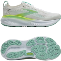 Brooks Adrenaline GTS 25 Women's Road Running Shoe. (White/Nightlife/Yucca)