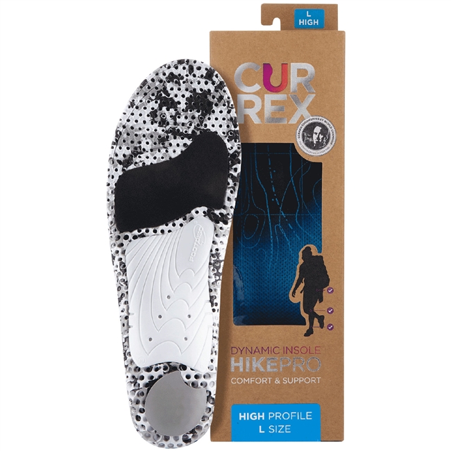 Currex HikePro High Arch Insoles for Hiking.