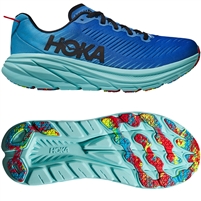 Hoka Rincon 3 Men's Road Running Shoe. (Virtual Blue/Swim Day)