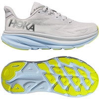 Hoka Clifton 9 Women's Road Running Shoe. (Nimbus Cloud/Ice Water)