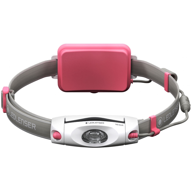 Ledlenser NEO 6R USB Headlamp (Pink)