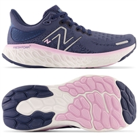 New Balance Fresh Foam 1080v12 Women's Road Running Shoe.  (Vintage Indigo with Lilac Cloud and Silver Metalic)