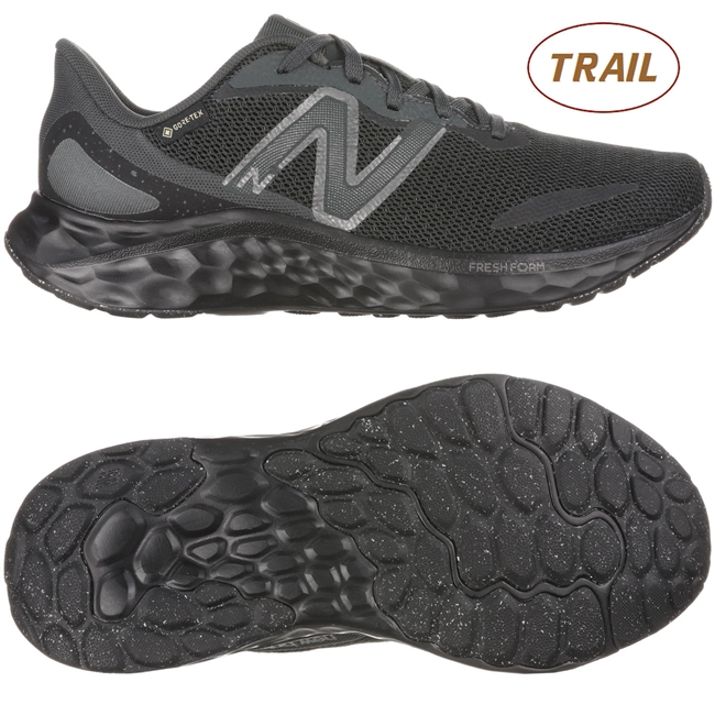 New Balance Fresh Foam Arishi GTX Men's Trail Running Shoe. (Black)