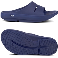 OOFOS Men's OOAHH Slide Sandal. (Navy)