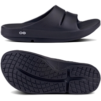 OOFOS Men's OOAHH Slide Sandal. (Black)