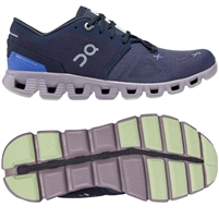 On Cloud X 3.0 Women's Road Running Shoes. (Midnight/Heron)