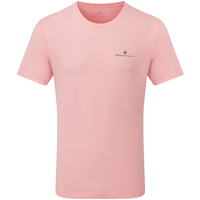 Ron Hill Men's Core Short Sleeve Tee. (Bubblegum/Mole)