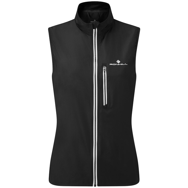 Ron Hill Women's Core Gilet. (All Black)