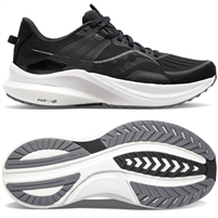 Saucony Tempus Men's Road Running Shoe. (Black/Fog)