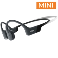Shokz OpenRun Open-Ear Wireless Bone Conduction Headphones. (Black-Mini)