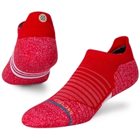 Stance Versa Tab Running Socks. (Red)