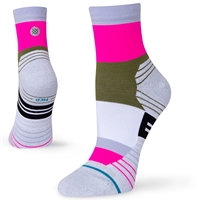 Stance Cyclo Quarter Women's Running Sock. (Heather)