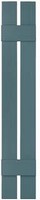 7 3/4 inch Spaced 2 Board-N-Batten Custom Shutters