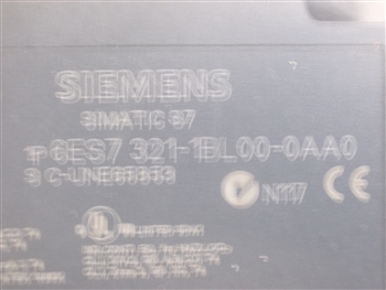 UNUSED SIEMENS I/O (6ES7 321-1BL00-0AA0)