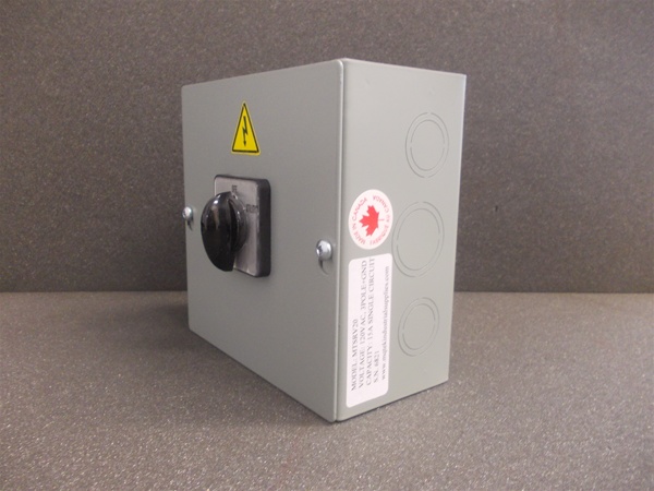 USA, Universal Changeover Switch, Manual Generator