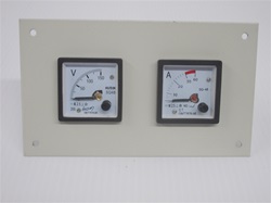 48 MM PANEL METERS WITH TWIN HOLE FACE PLATE
