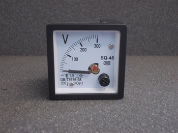 0 TO 300V ANALOG Panel Meter Voltmeter (48MMX48MM)