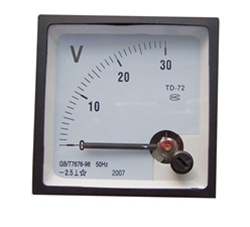 0-30VDC ANALOG PANEL VOLTMETER (72X72X45MM)