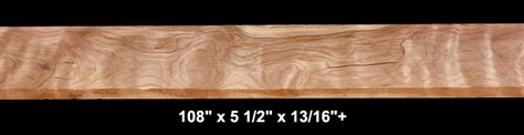 Curly Cherry - 108" x 5 1/2" x 13/16"+ -  $65.00