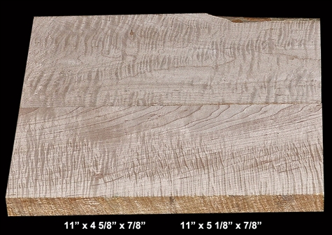 Curly Hard Maple - 2 Pcs - See Photo for Sizes - $14.00