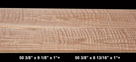 Curly Red Oak - 2 Pcs - See Photo for Sizes -  $120.00